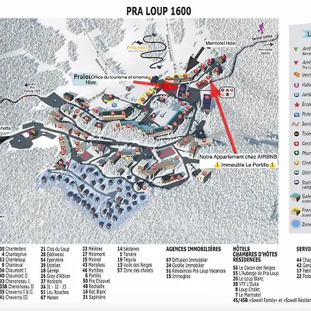 Apartment Grand Aux Pieds Des Pistes Vue Sur Piste